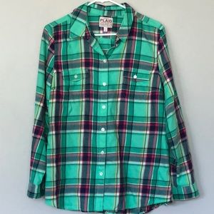 Plaid Button Down Shirt